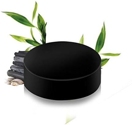 Shuwe NR Soft Purify Blackhead Clean Carbon Handmade Bamboo Charcoal Soap Oil Control (Black)