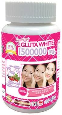 50 Boxes X Supreme Gluta White 1500000 Mg. Grape Seed Extract, Co-enzyme Q10 (1 Bottle =30 Softgels)