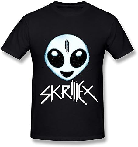 TeaTime Men's T Shirts Skrillex Recess Sonny John Moore Black