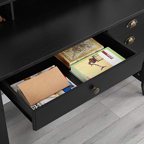 Executive Desk 47" Office Desk PC Laptop Home Office Study Writing Table with USB and Charger Hub