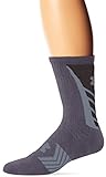 Under Armour Men's Undeniable All Sport Crew Socks (1 Pair), Graphite/Steel, Medium