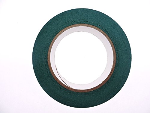 2pk 1" in x 60yd Green Masking Tape Extra Sticky PRO Grade High Stick Special Project Painters Tape Painting Trim Arts Crafts School Home Office 21 Days 24MM x 55M .94 inch Evergreen Dark