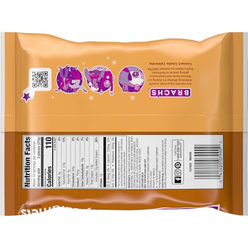BRACH’S CLASSIC CHEWY CARAMELS, BAKING CARAMELS,10 OUNCE BAG