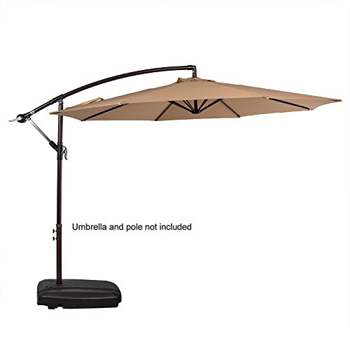 large patio umbrella with wheels