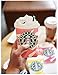 FunTeens Pink Coffee Cup Case for iPhone 8/7/6/ 6S 4.7