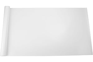 Veemoon White Blackout Window Film 40cm X 500cm Privacy Light Blocking Sticker for Home Office Bathroom