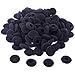 BronaGrand 100pcs Foam Ear Pad Covers for Headset Earphones (Black)