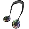 Portable-Neck-Fan-Handsfree-Mini-Fan-USB-Rechargeable-Wearable-Neckband-Fan-Necklace-Fan-Cooler-Fan-with-Dual-Wind-Head-3-Speeds-Setting-for-Traveling-Sport-Outdoor-Camping-Office-All-Black Portable Neck Fan, Handsfree Mini Fan USB Rechargeable Wearable Neckband Fan, Necklace Fan, Cooler Fan with Dual Wind…
