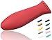 Silicone Hot Handle Holder, Potholder (Large Red) for Cast Iron Skillets, Pans, Frying Pans & Griddles, Metal and Aluminum Cookware Handles - Sleeve Grip, Handle Cover