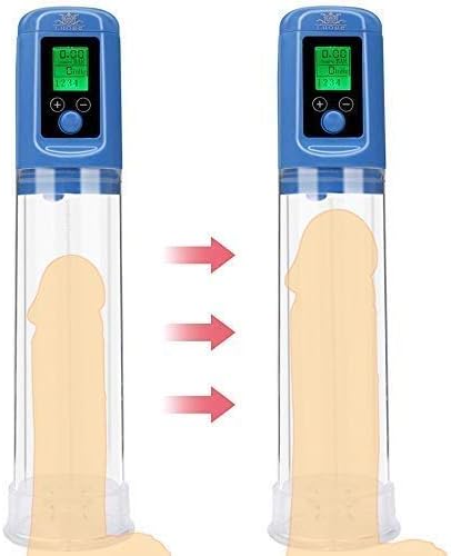 TTFAYQ Pump Enlargement Men Vacuum Pressure Large Massage Cups Male Vacuum Pump Air Enlarger Extender Prolong Enhancer Electric TTFAYQ