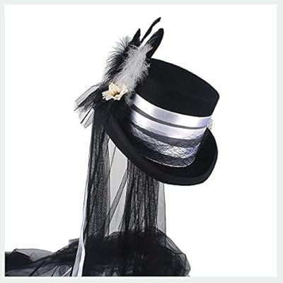 off white wedding hats