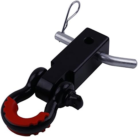 Tokept – Black Towing Accessory for Trucks and SUV’s,Connect Your Tow Recovery to Capacity Receiver – Mounts to 2” Receivers