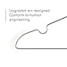 HOUSE DAY Metal Hangers 20 Pack Strong Metal Wire Hangers 16.5 Inch, Coat Hanger, Standard Hangers, Suit Hangers, Clothes Hanger