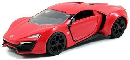 Lykan Hypersport Red "Fast &amp; Furious 7" Movie 1/32 by Jada 97386 by Lykan