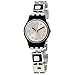 Swatch Ladies Chessboard Silver Dial Bracelet Watch