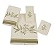 Avanti Linens Greenwood Fingertip Towel, Ivory, 18.00