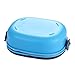 Lunch Box - SODIAL(R) Insulated Lunch Box Stainless Steel Food Storage Container Thermo Server Essentials Thermal (Single Layer, Blue)