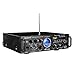 Wireless Bluetooth Karaoke Amplifier – 200 Watts Dual Channel Home Audio PA Receiver System 2 Mics Input, FM, USB,SD UV Meter-for Speaker iPhone-Sunbuck TAV339BT.thumb 1