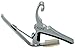 Kyser Quick-Change Guitar Capo for 6-string acoustic guitars, Silver, KG6SA
