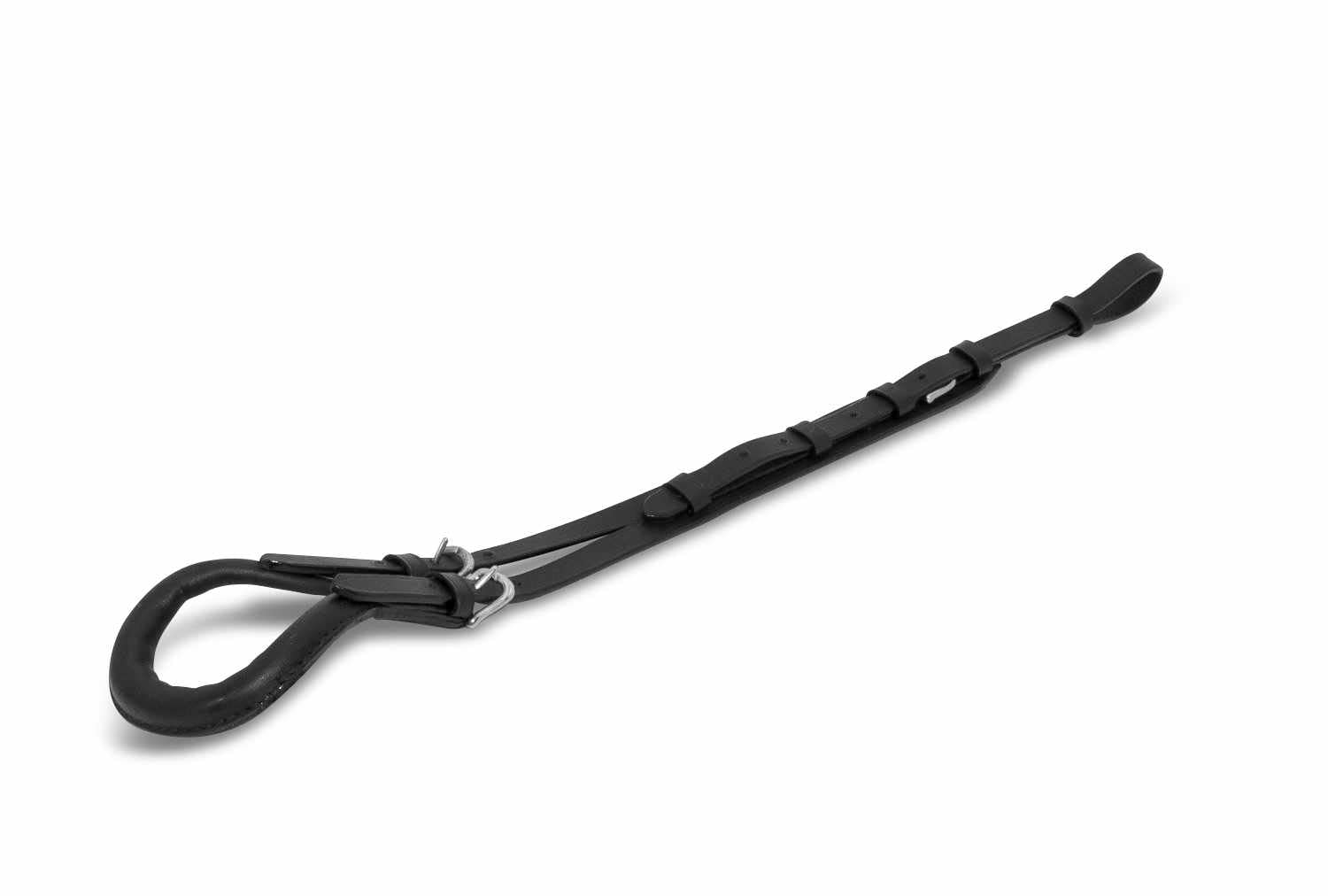 Reitsport Amesbichler AMKA Leather Tail Strap Black Size Warm-Blooded Tail Strap for Saddle