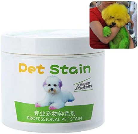 HEART SPEAKER 100ml Cat Dog Professional Pet Stain Anti Allergic Hair Dye Cream Coloring Agent Golden
