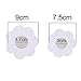 FOCUSSEXY 10 x Nipple Pasties Nippleless Cover