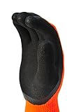 G & F 1528M GripMaster Cold Weather Outdoor Work Gloves, Winter Driving Gloves,  Micro-Foam Latex Double Coated, heavy Duty, Medium, 1 Pair
