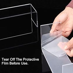 Goabroa Acrylic Display Risers, Clear Rectangle