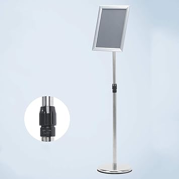 Amazon Com Adjustable Poster Sign Stand 8 3 X 11 6 Inch Heavy