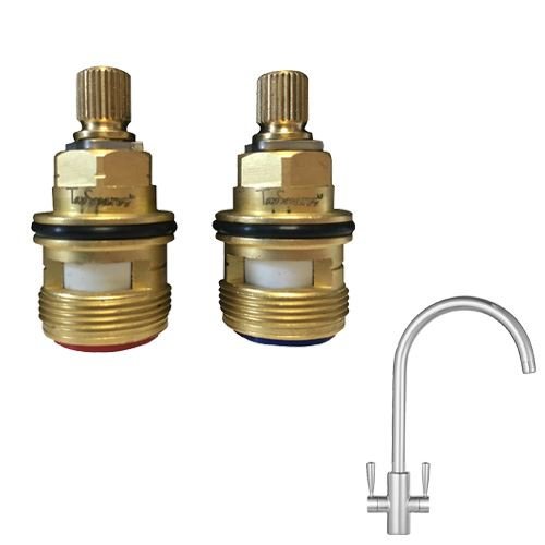 Replacement Valves Cartridge Set Franke Ascona Tap Amazon.co.uk DIY