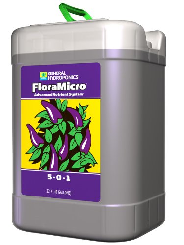 General Hydroponics Hardwater Flora Micro, 6-Gallon General Hydroponics Hardwater Flora Micro, 6-Gallon