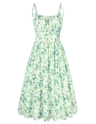 Belle Poque Spaghetti Strap Midi Dress