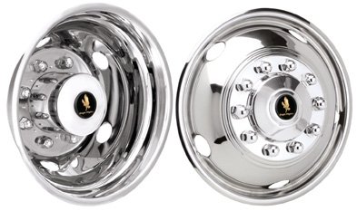 2011-2017 DODGE RAM 4500 5500 19.5 10 Lug Wheel Simulators Free UPS