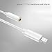 Coursin l044 Lightning Connector to 3.5 mm Aux Female Audio Jack Earphone Extender Jack Stereo for iPhone 7/7 Plus Support iOS 10.3 or Later