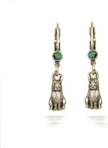 La Contessa Rabbit Earrings Designed by Mary DeMarco and Curated by The Artazia Collection - E8714