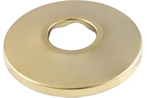 Kingston Brass FL482 Made To Match 1/2" IPS Brass Flange, Polished Brass
