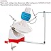 Yarn Ball Winder, Effective Jumbo Size 7-Ounce Capacity Hand Operated Yarn Winder Spinner Baller Roller for Thick Large Wool Yarns Storage Sewing Knitting Crocheting Needs with Crochet Tips Ebook