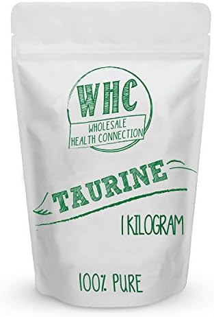 Taurine Powder (1kg (2000 Servings) | Enhanced Workout Capacity | Mood Support | Heart and Eye Health | Cardiovascular Health | Macular Degeneration | Fat Loss