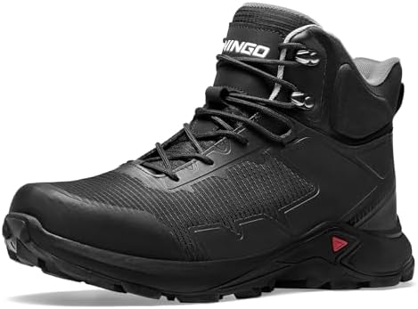 NEW  Salkin 2.0 Men\'s Trail Barefoot Boot Black Leather Men\'s Size US 14 EU 48 Amazon.com: FUHUBB Men main image 4