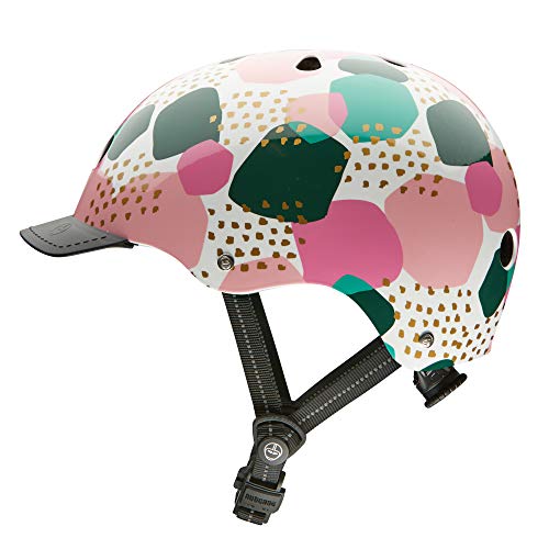 Nutcase - Patterned Street Bike Helmet for Adults, Pebbles, Small