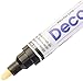 UCHIDA 300-C-1 Marvy Deco Color Broad Point Paint Marker, Black 7.25 x 1.88 x 0.5