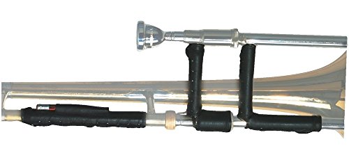 GEWA Leather Specialties Valve Guard Trombone - Leather Guard Set of 3 Pieces with Lace Closure - Suitable for Bach 50B2