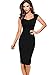 VfEmage Womens Sexy Elegant Summer Casual Party Cocktail Sheath Bodycon Dress