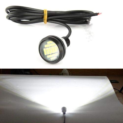 Ocamo DC 12V 15W Eagle Eye LED Daytime Running DRL Backup Light Car Auto Lamp White