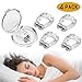 Snoring Solution, Magnetic Anti Snoring Devices Solution Clipple Stop Snoring Nose Device Snoring Solution Mouthpiece Sleeping Aid Relieve Snore Effectively Stop Snoring for Men Women (4 pcs)