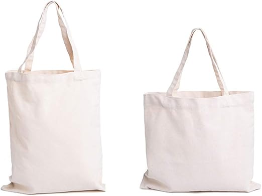 reusable canvas tote bags