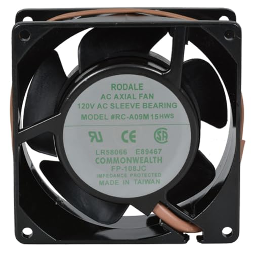 Common Wealth 120 Volt AC 92x92x38mm Tubeaxial Fan