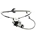 MILLION PARTS Rear Right Side Power Window Regulator with Motor Compatible with 2001 2002 2003 2004 2005 Honda Civic Sedan 4-Door