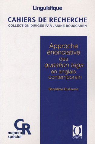 Approche énonciative des 