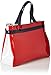 Armani Jeans women's handbag shopping bag purse tricolor red
